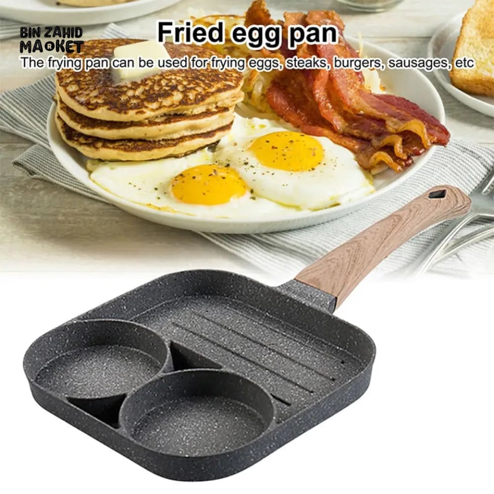 3IN1 MARBLE COATED FRYING PAN WITH GRILL