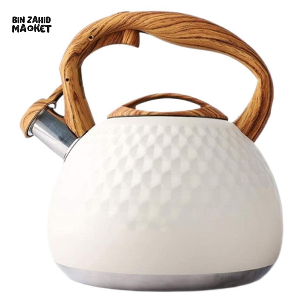 3L STAINLESS STEEL WHISTLE KETTLE FOR GAS & INDUCTION COOKERS