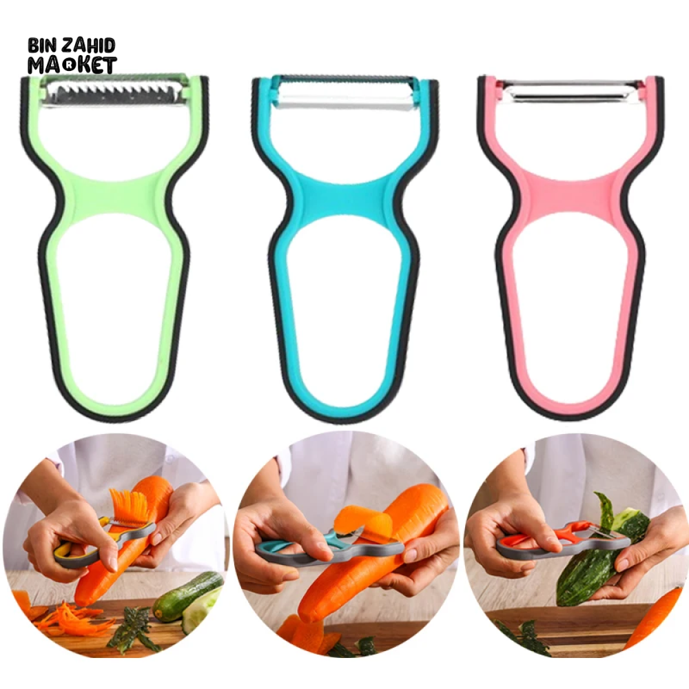 3PCS VEGETABLE PEELER SET KITCHEN PEELING TOOLS