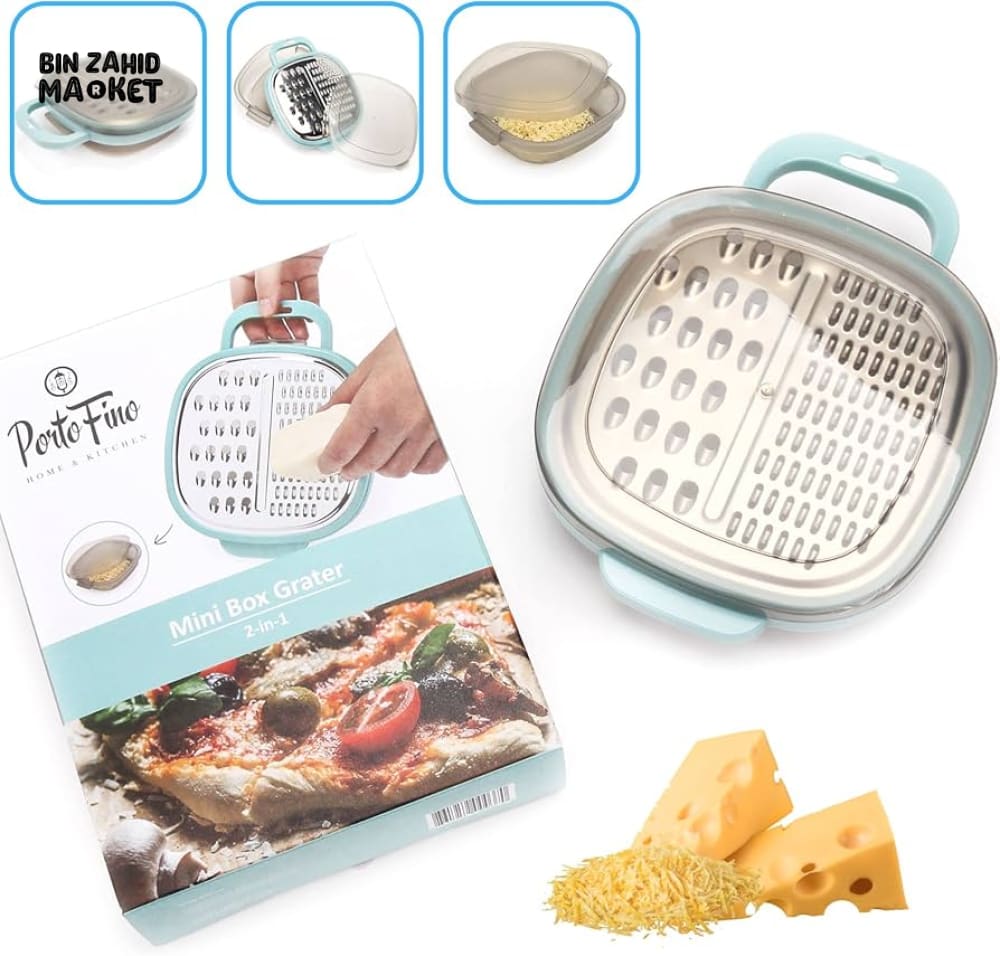 4-IN-1 MULTI GRATER | WITH CASE & PLASTIC COVER