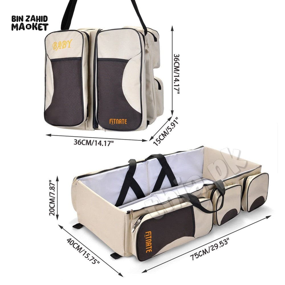 4-IN-1 PORTABLE MULTIFUNCTIONAL SLEEPING BAG BED TRAVEL-FRIENDLY FOLDABLE DESIGN FOR SLEEP REST & RELAXATION