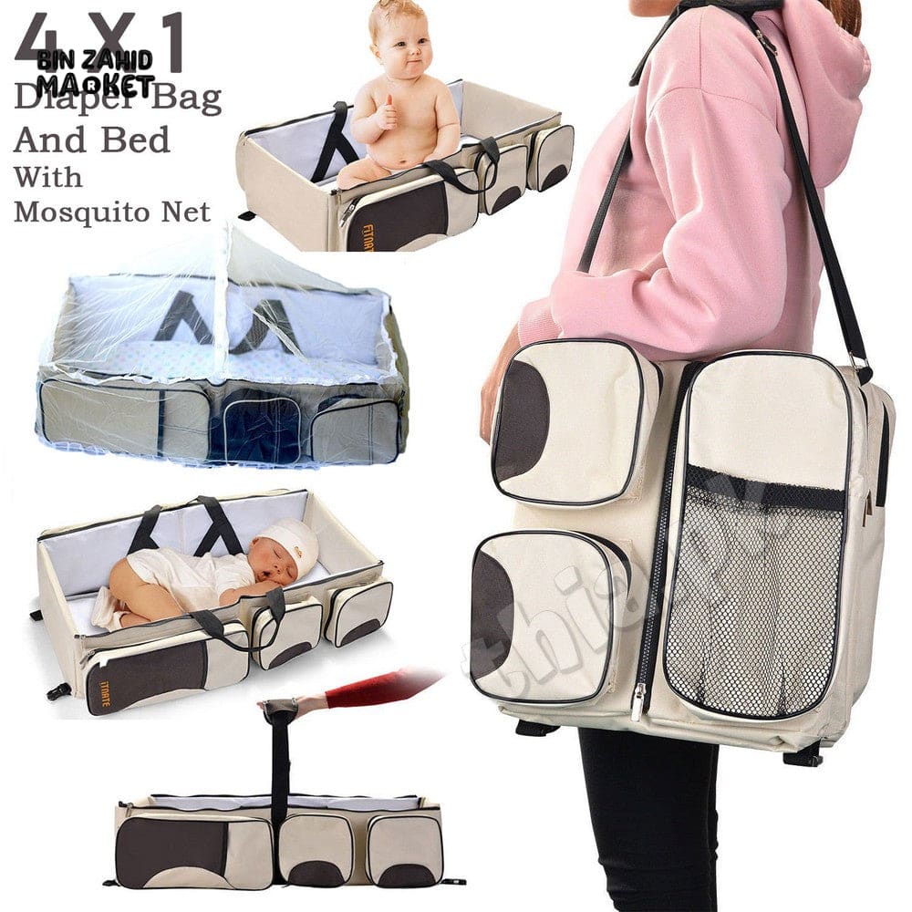 4-IN-1 PORTABLE MULTIFUNCTIONAL SLEEPING BAG BED TRAVEL-FRIENDLY FOLDABLE DESIGN FOR SLEEP REST & RELAXATION
