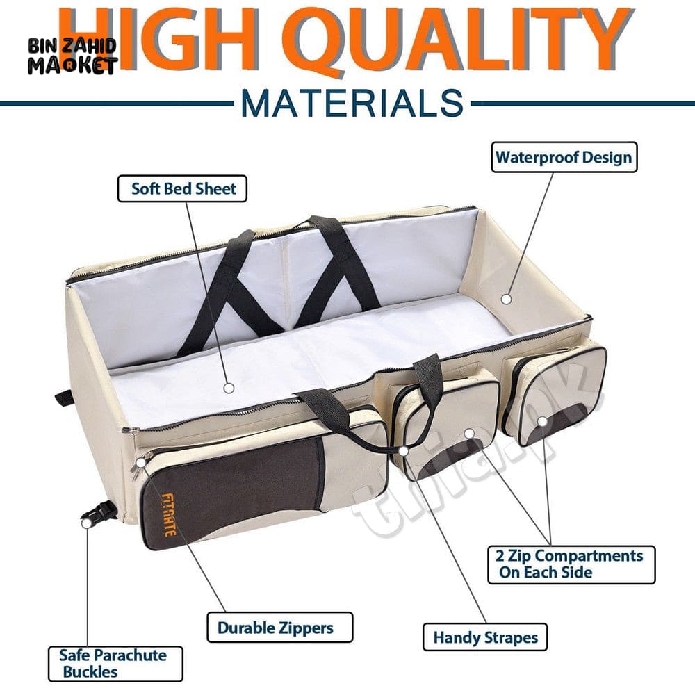 4-IN-1 PORTABLE MULTIFUNCTIONAL SLEEPING BAG BED TRAVEL-FRIENDLY FOLDABLE DESIGN FOR SLEEP REST & RELAXATION