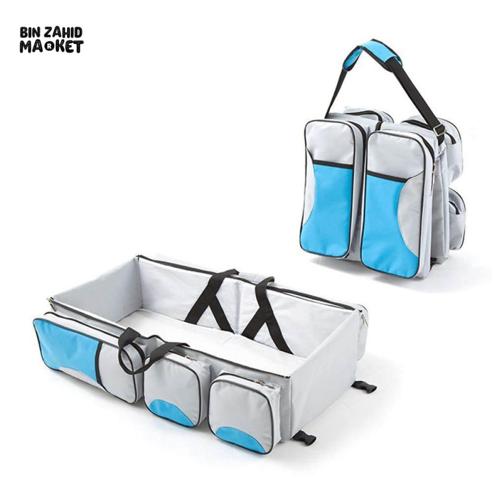 4-IN-1 PORTABLE MULTIFUNCTIONAL SLEEPING BAG BED TRAVEL-FRIENDLY FOLDABLE DESIGN FOR SLEEP REST & RELAXATION