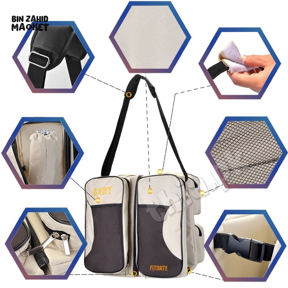 4-IN-1 PORTABLE MULTIFUNCTIONAL SLEEPING BAG BED TRAVEL-FRIENDLY FOLDABLE DESIGN FOR SLEEP REST & RELAXATION