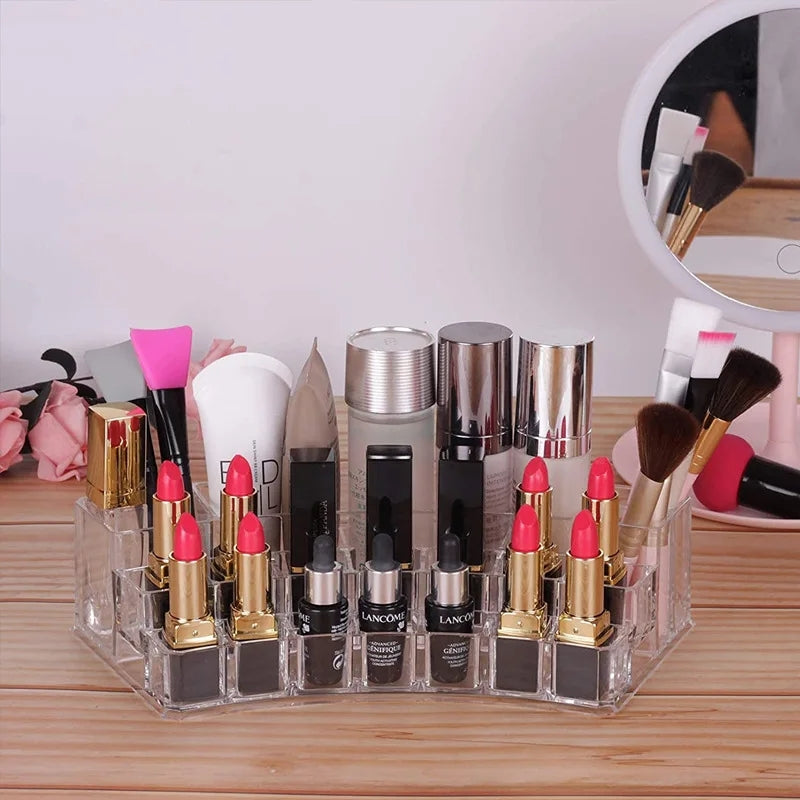 VANITY COSMETIC AND LIPSTICK ORGANIZER