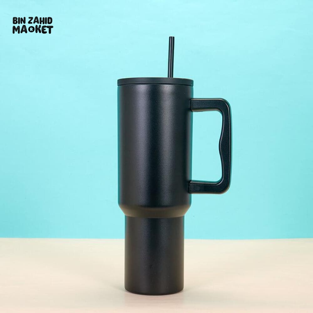 40OZ INSULATED STAINLESS STEEL TUMBLER - BLACKL