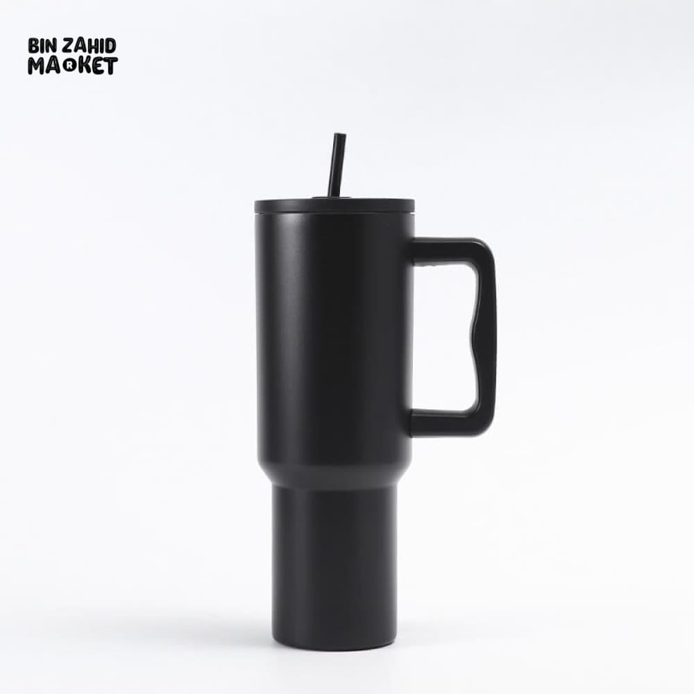 40OZ INSULATED STAINLESS STEEL TUMBLER - BLACKL