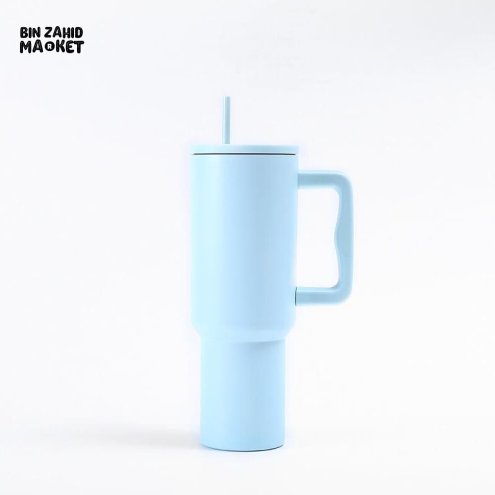 40OZ INSULATED STAINLESS STEEL TUMBLER - LIGHT BLUE Light Blue
