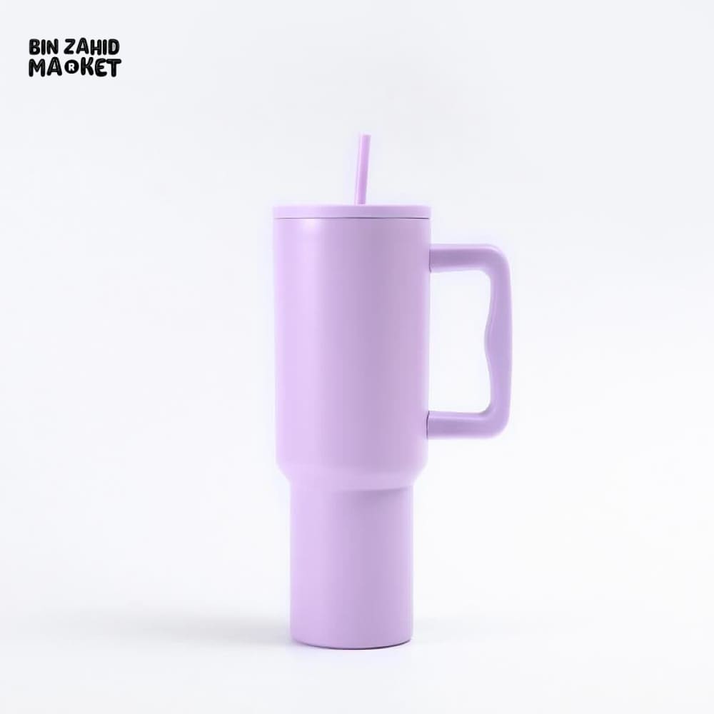 40OZ INSULATED STAINLESS STEEL TUMBLER - LIGHT PURPLE