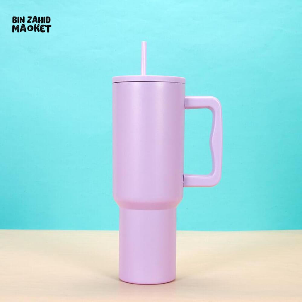 40OZ INSULATED STAINLESS STEEL TUMBLER - LIGHT PURPLE