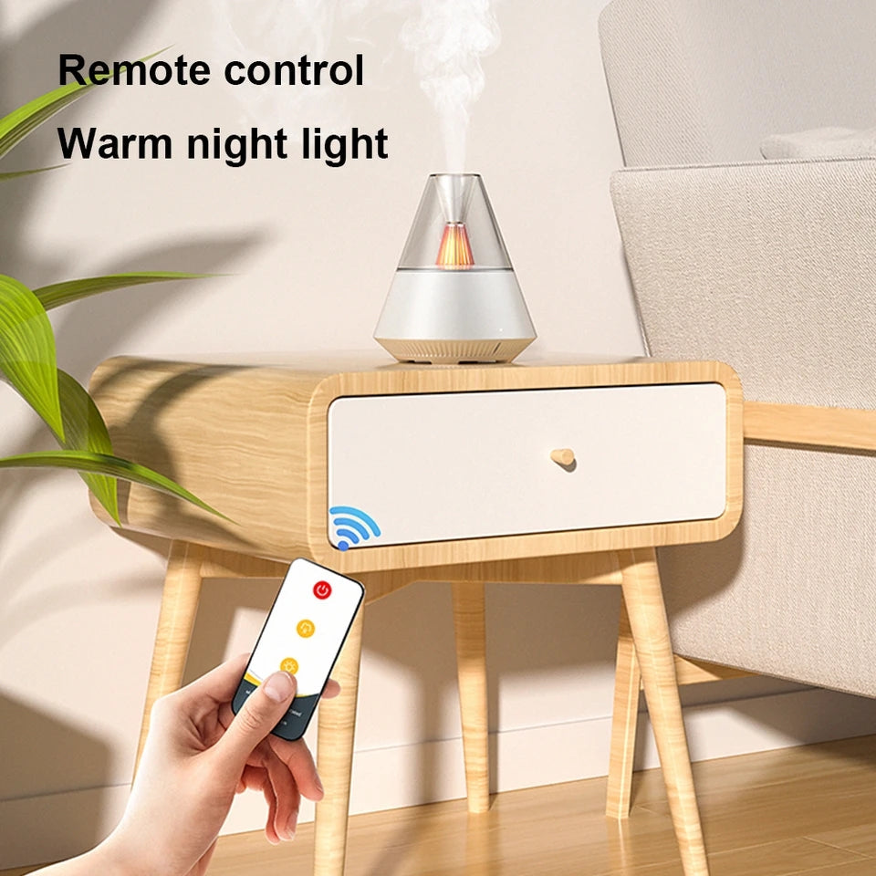 VOLCANIC AROMA HUMIDIFIER WITH NIGHT LIGHT