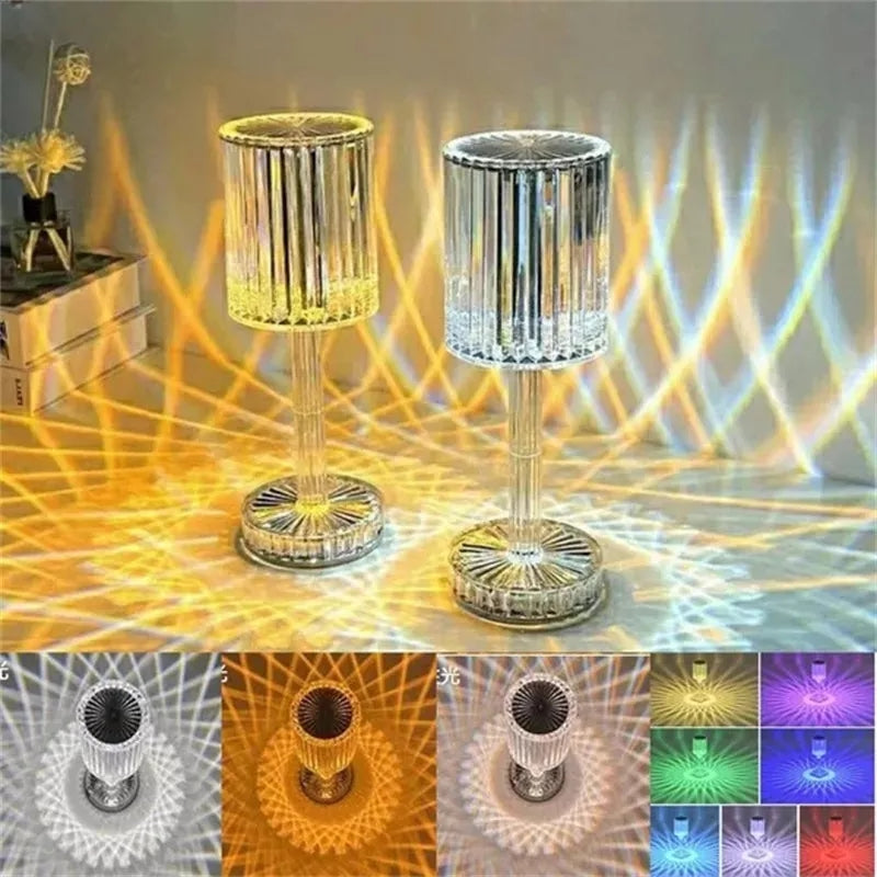 COLOR CHANGING CRYSTAL LAMP