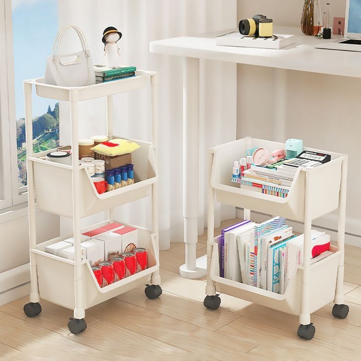 MODERN 3X LAYERS STORAGE CART