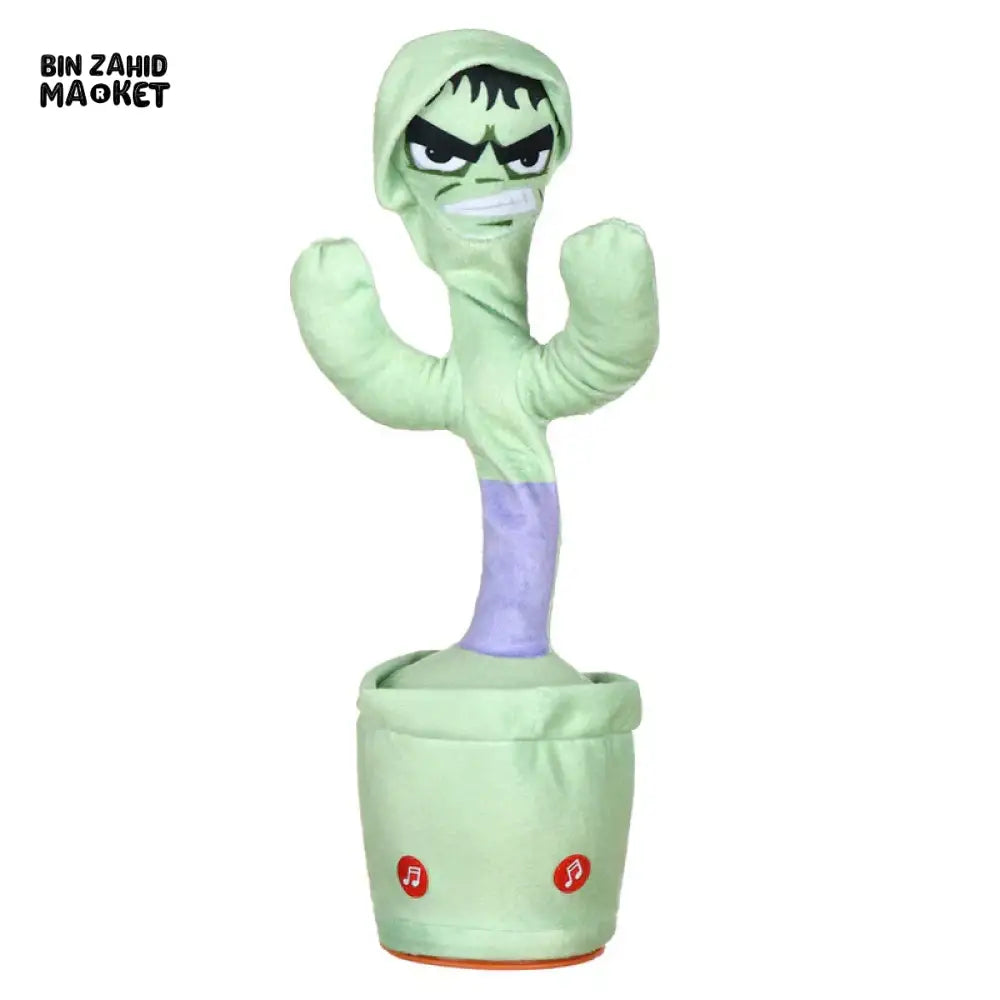 MUSICAL, DANCING & MIMICKING CACTUS TOY The Hulk
