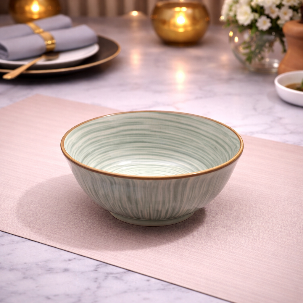 DANNY HOME SPIRAL CERAMIC SERVING BOWL 12CM -475FKW