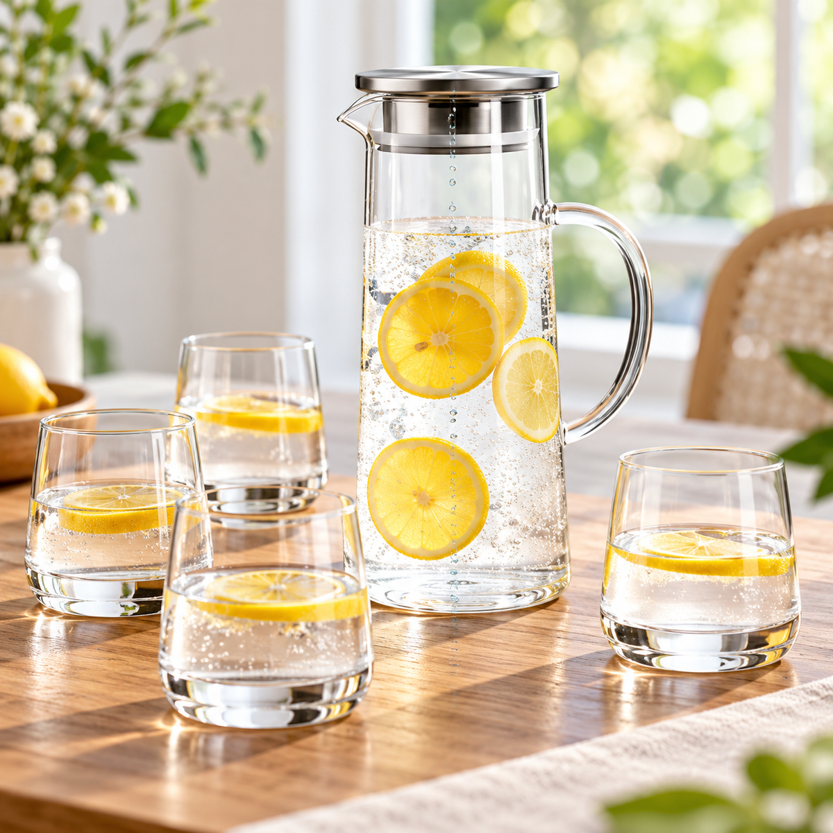 Danny Home 5-Piece Jug & Glass Set