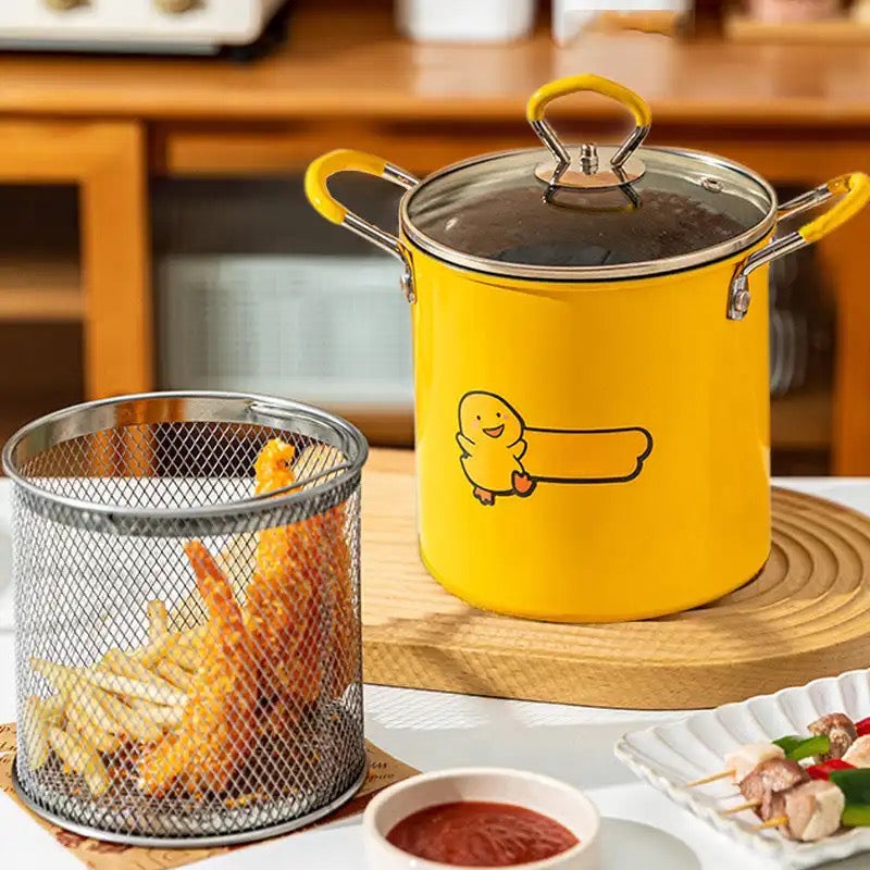 DUCK DEEP FRYER STRAINER POT 3L