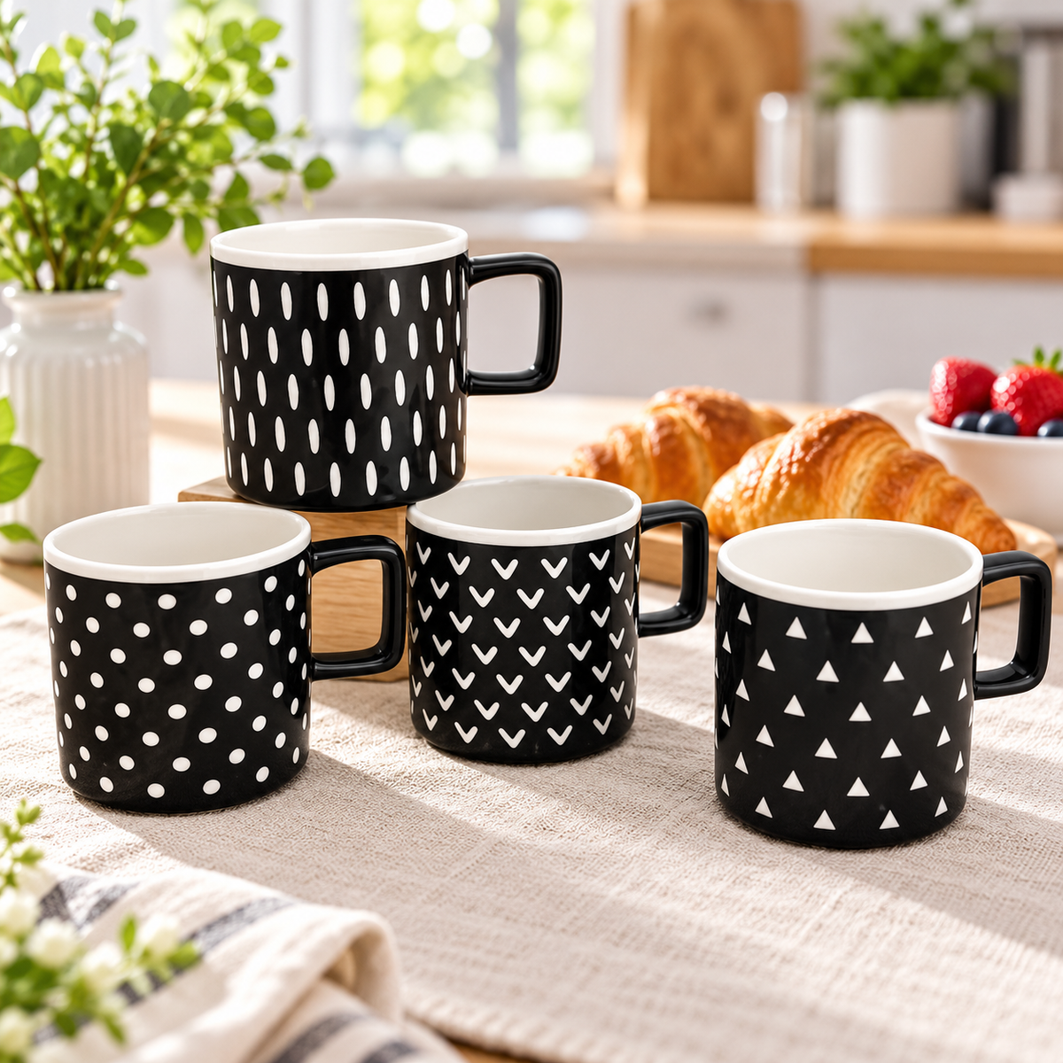 Danny Home Geometric Mug - 450 ml