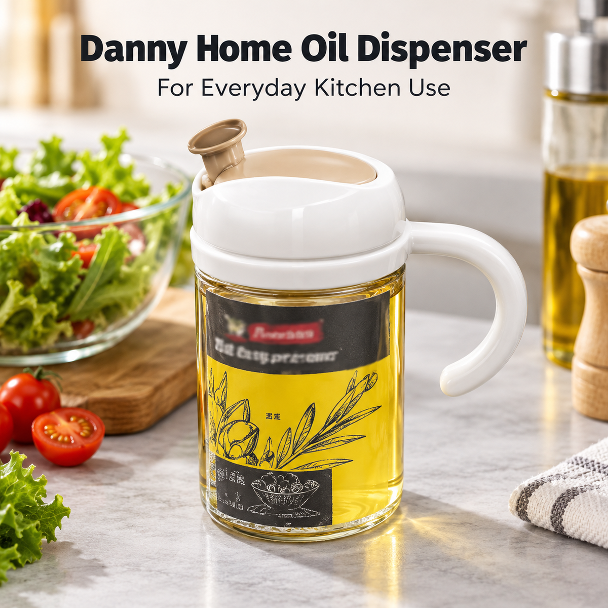 Danny Home Oil Dispenser - 600 ml