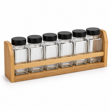 7 Piece Jar Spice Rack