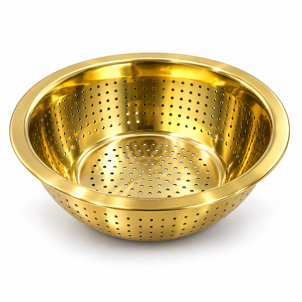 Danny Home Gold Colander Bowl - 30cm