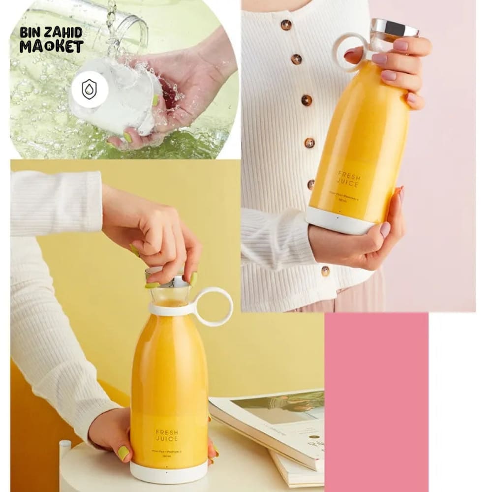 4X BLADES RCHARGEABLE JUICER BLENDER