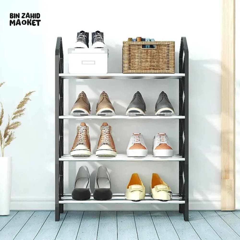 4X LAYERS DIAMOC CUT SHOE RACK