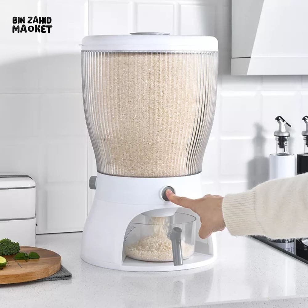 4X PARTITIONS ROTATING CEREAL DISPENSER