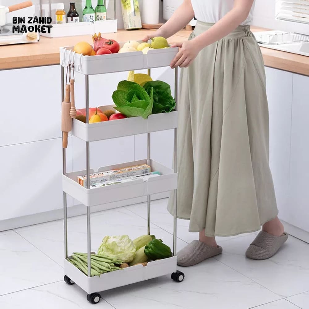 4X TIER SLIM TROLLEY