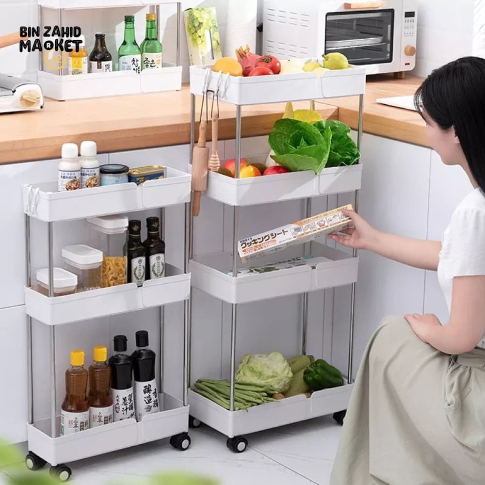 4X TIER SLIM TROLLEY