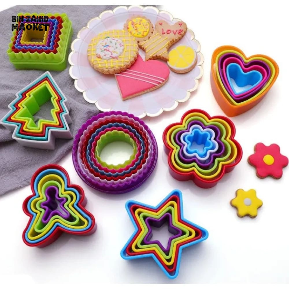 5 PIECES COOKIE MOLD