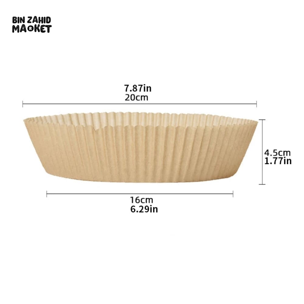 50 PIECES DISPOSABLE AIR FRYER PAPER LINERS