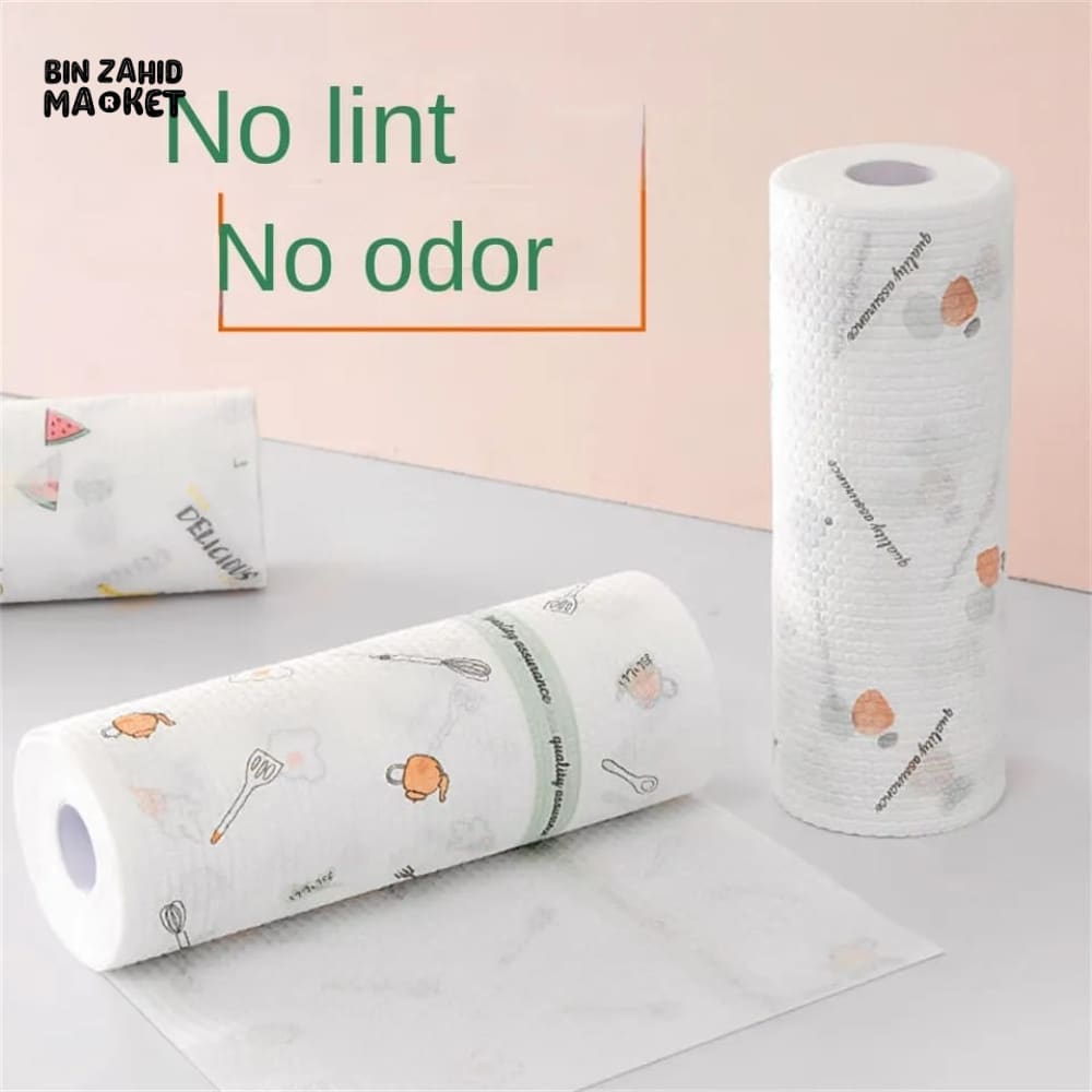 50 PIECES REUSABLE TISSUE ROLL SHEETS