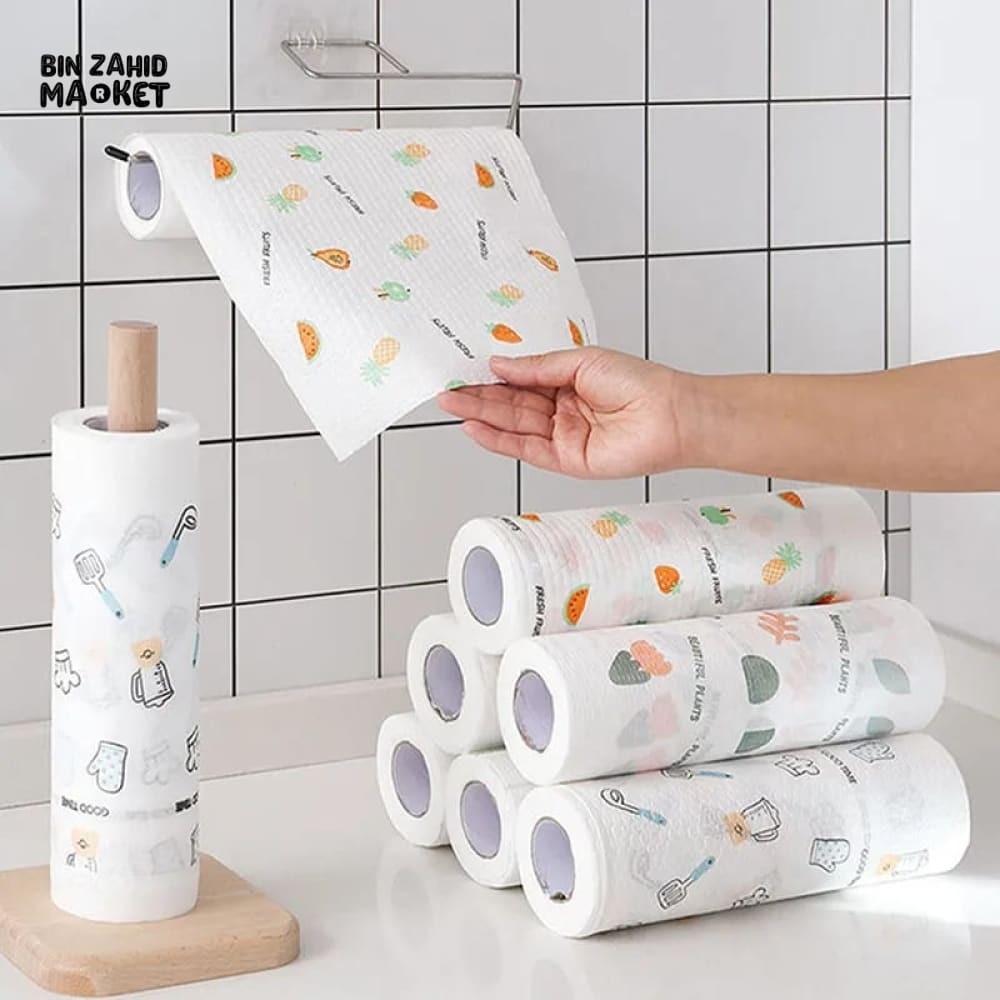 50 PIECES REUSABLE TISSUE ROLL SHEETS