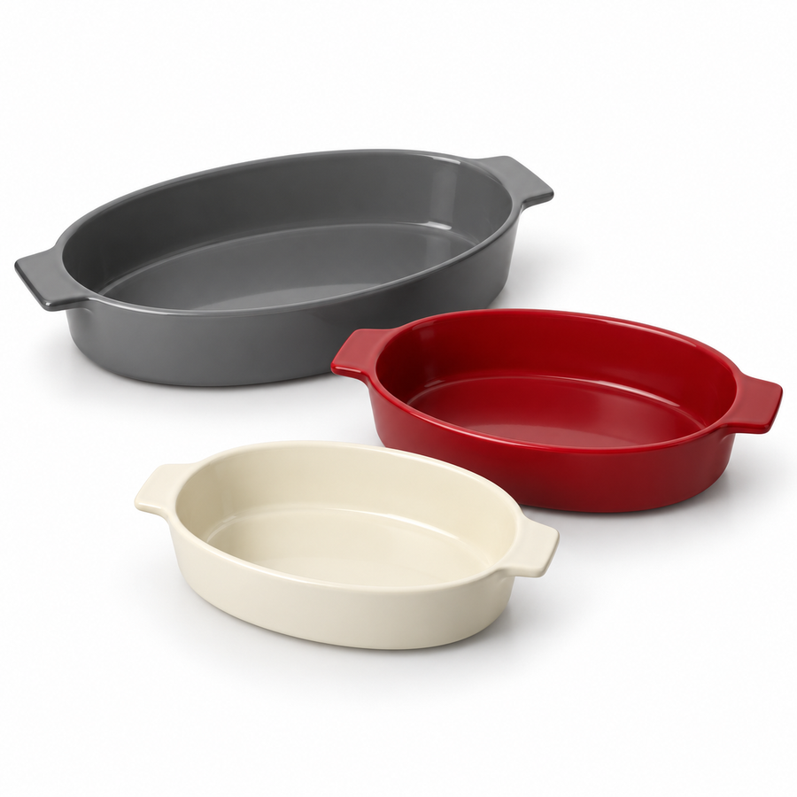 Danny Home 3 Piece Set Oval Dish