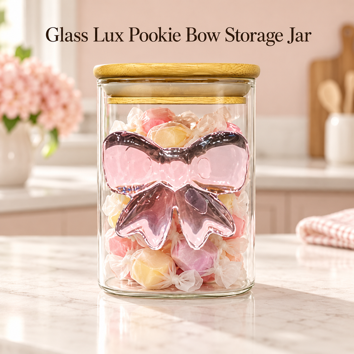 Glasslux Bow Tumbler With Lid - 500 ml