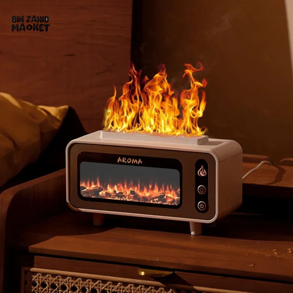 AROMA FIREPLACE AIR HUMIDIFIER