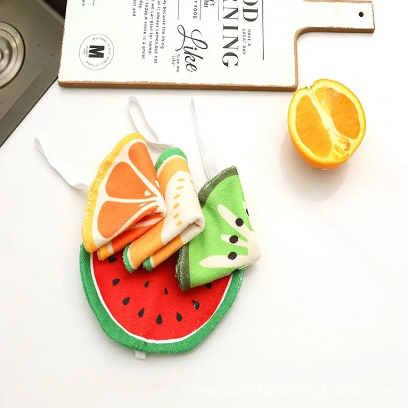 FRUITS PRINTED KITCHEN CLEANING TOWEL