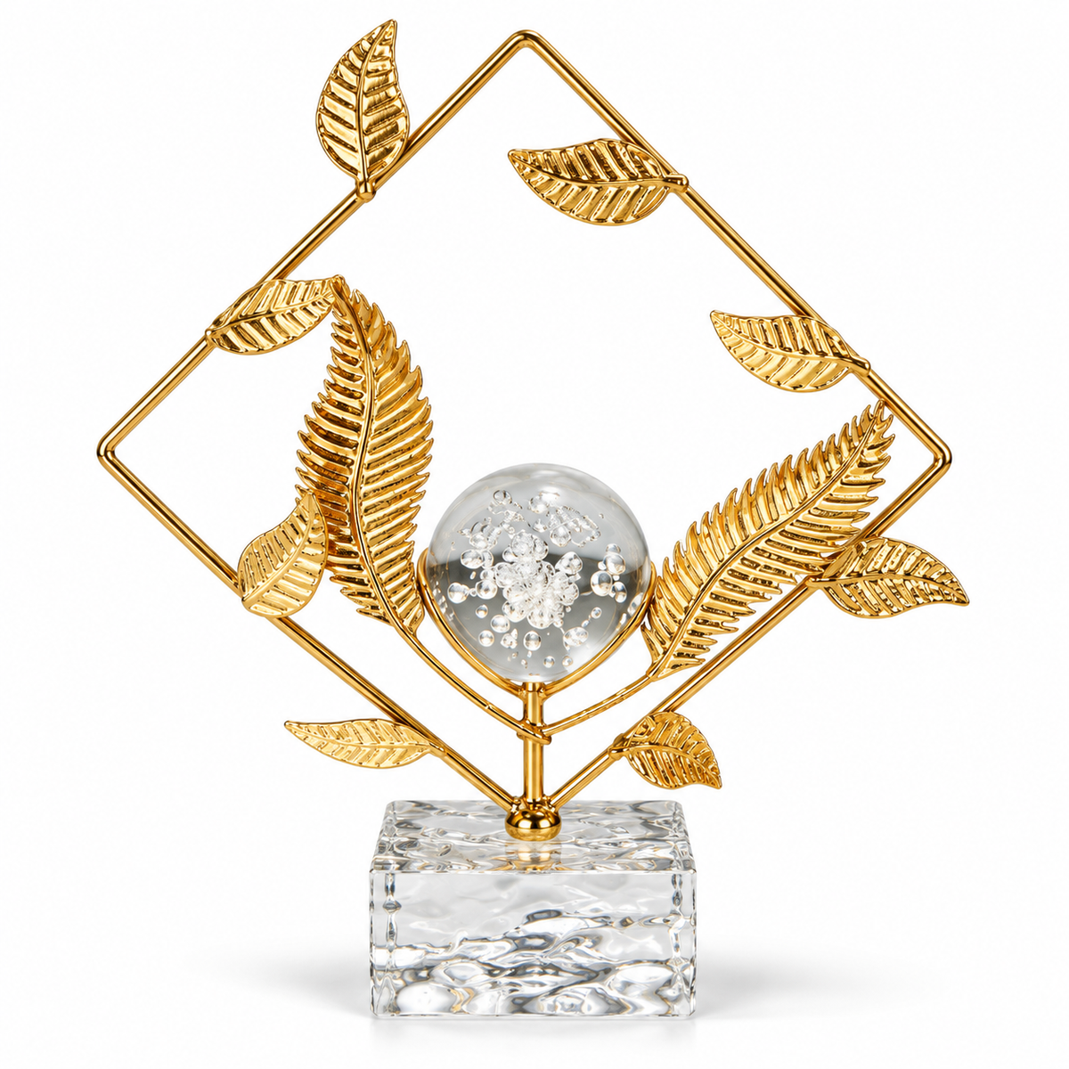 Golden Leaf Ornament