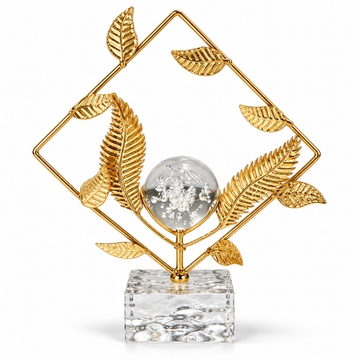 Golden Leaf Ornament