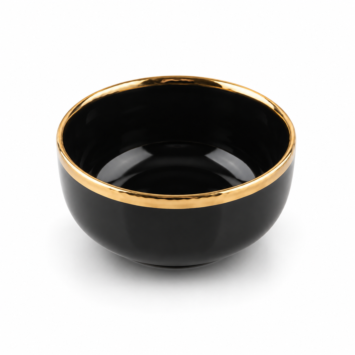 Danny Home Gold Rim Bowl - 4.5 Inches