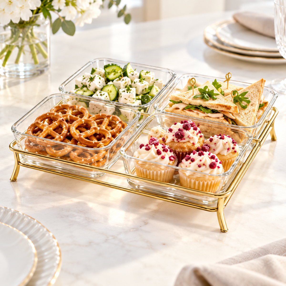 Danny Home Four Dish Serving Set