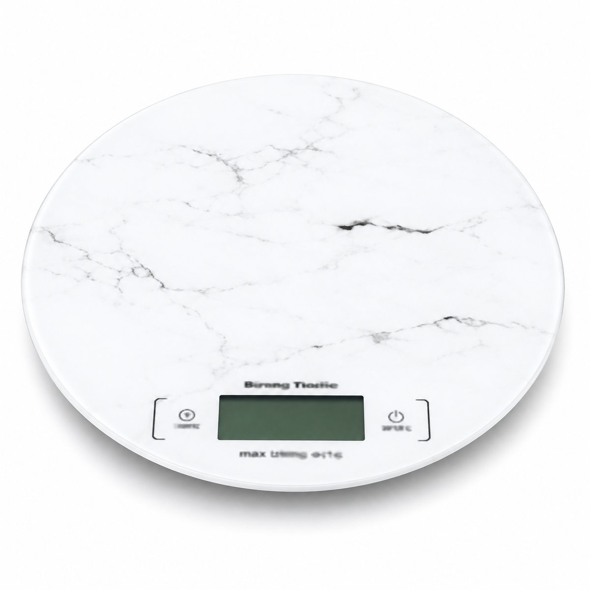 DANNY HOME WHITE ROUND DIGITAL KITCHEN SCALE