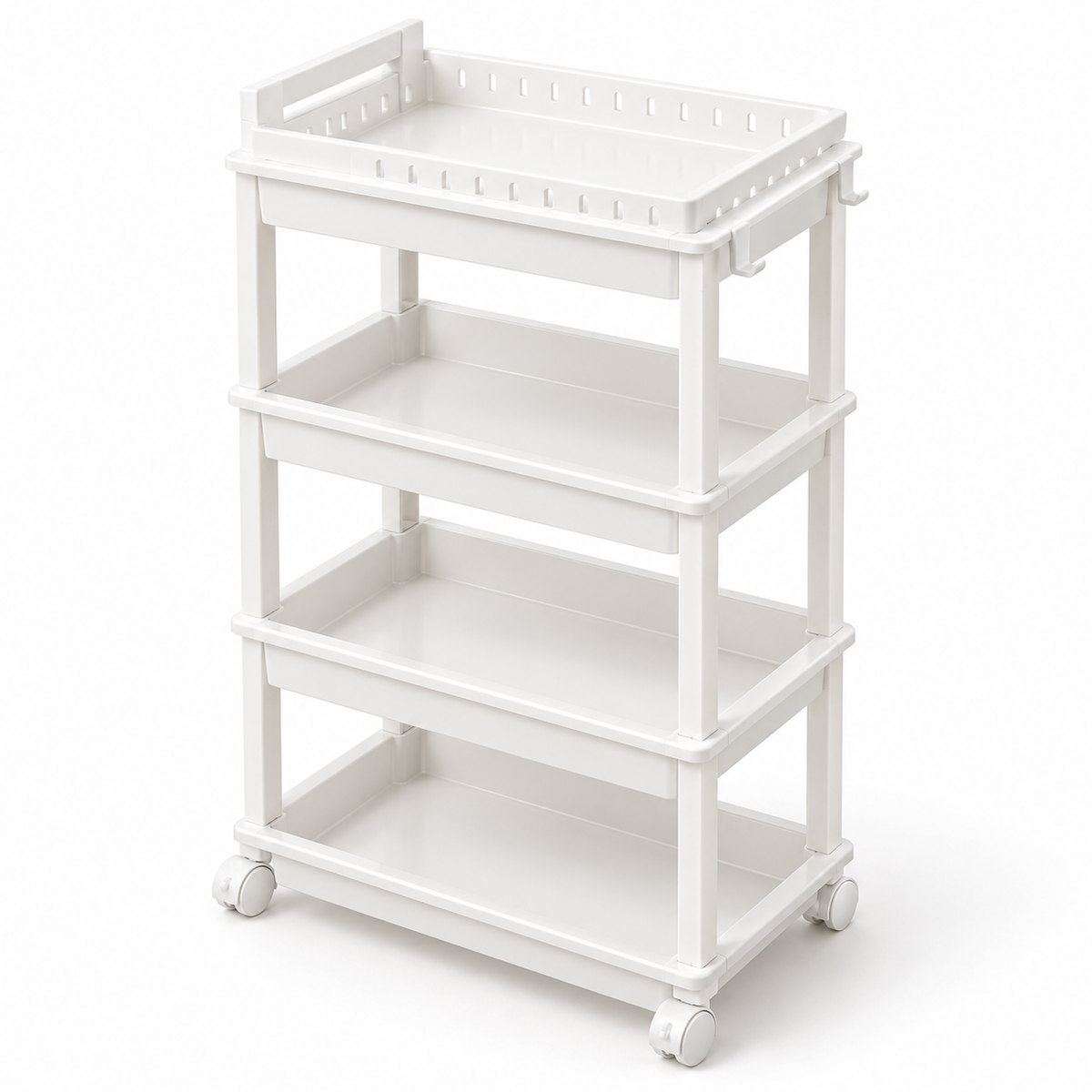 Four-Tier Storage Trolley