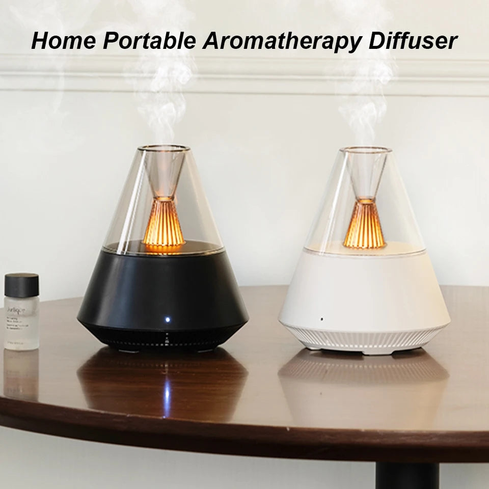 VOLCANIC AROMA HUMIDIFIER WITH NIGHT LIGHT