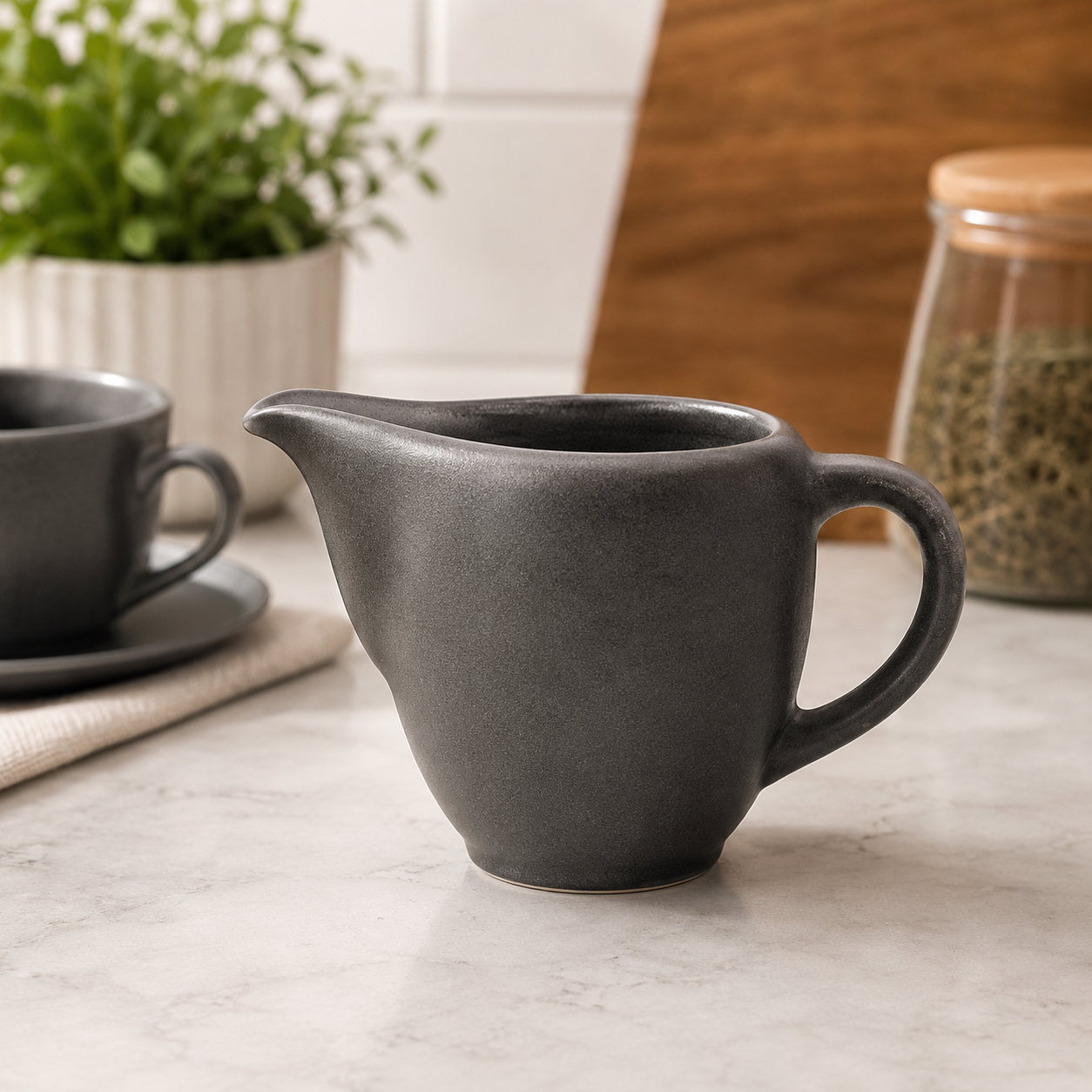 WINSOR ENGLAND STONEWARE CREAMER PITCHER