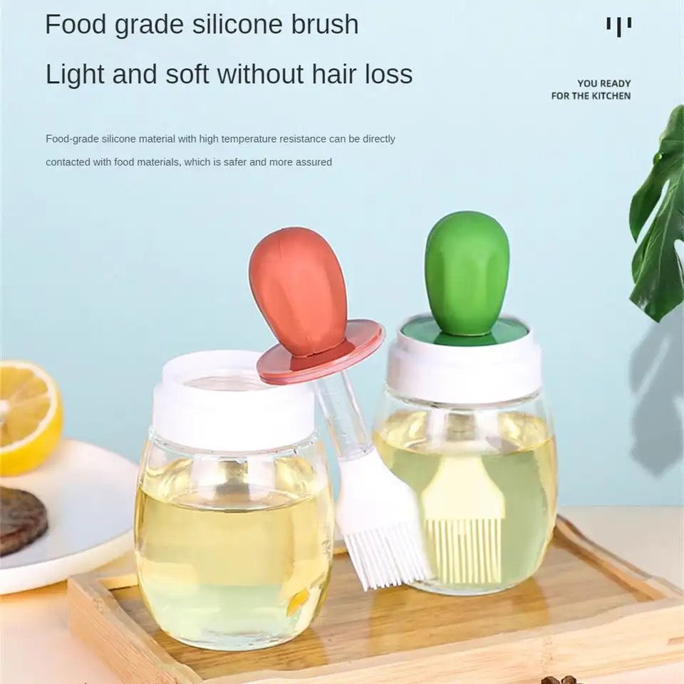 FOOD-GRADE OIL BRUSH BOTTLE