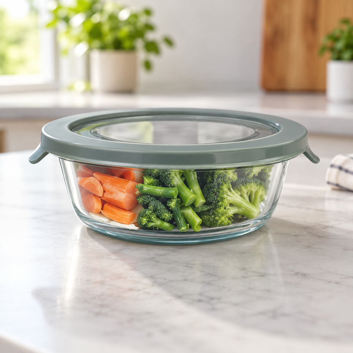 Danny Home Round Food Container - 370 ml