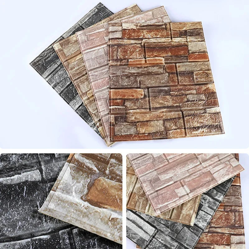 SELF ADHESIVE WALL BRICK SHEET